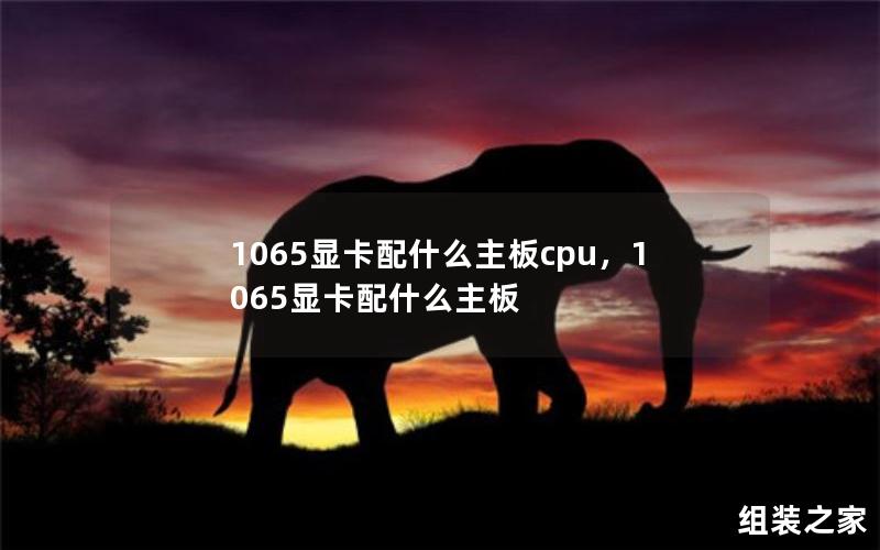 1065显卡配什么主板cpu，1065显卡配什么主板