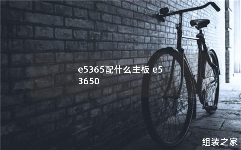 e5365配什么主板 e5 3650